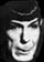 Grimacing Spock